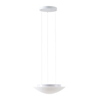 Kruhová - OS AUR71701 AURA LE5 závěsné skleněné svítidlo bílá IP40 3000/4000 K 24W LED - OSMONT