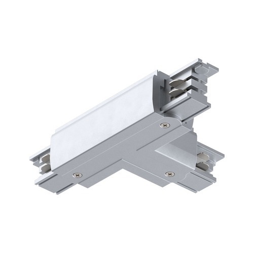 Lištové 3 fáze ProRail - P 91377 ProRail3 spojka T pravá 167,5x101mm max. 3.680W stříbrná - PAULMANN - foto 1
