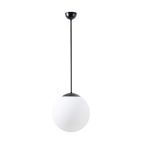 Koule - OS ISI63708 ISIS P2 PM-M závěsné plastové svítidlo černá / bílá IP40 25W E27 - OSMONT