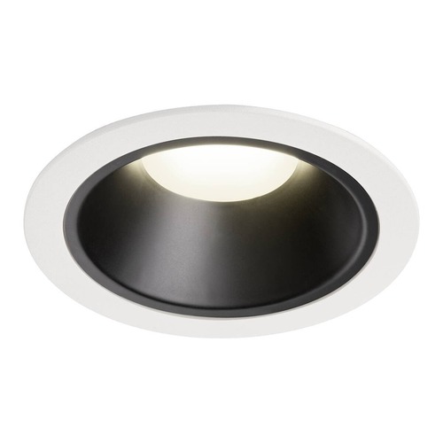 Kruhová - LA 1004051 NUMINOS® DL XL vnitřní LED zápustné stropní svítidlo bílá/černá 4000 K 55° - BIG WHITE (SLV) - foto 1