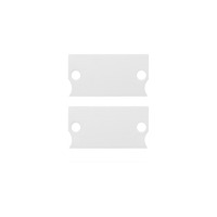 Krytky pro Al profily - SLC S43334 Konovka pro profil Pro F8 hliník 2x - TLG