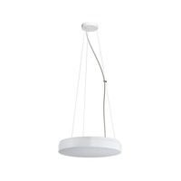 Kruhová - OS DEL68938 DELIA L3 závěsné plastové svítidlo bílá IP40 4000 K 48W LED - OSMONT