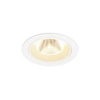 Kruhová - LA 1009623 NUMINOS® M Stropní vestavné svítidlo, 3000 K, 20°, IP20, kulaté, bílé - BIG WHITE (SLV)
