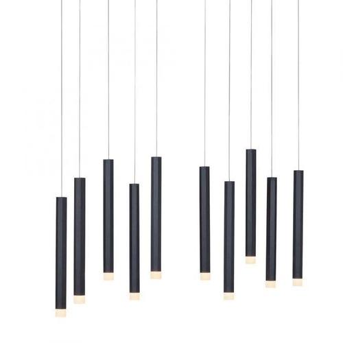 Vícečetná - LD 15206-18 BRUNO LED závěsné svítidlo, černá, teplá bílá, IP20, do interiéru 3000K - LEUCHTEN DIREKT / JUST LIGHT - foto 1