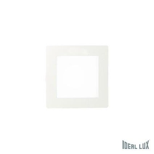 Hranatá - ILUX 123981 LED Zápustné svítidlo Ideal Lux Groove FI1 square 123981 10W 3000K - IDEALLUX - foto 1