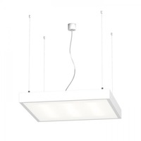Hranatá - RED R10259 Závěsné svítidlo STRUCTURAL bílé 55X55 230V 2G11 3x36W - RED - DESIGN RENDL