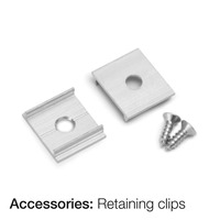 Úchyty a držáky pro Al profily - SLC S43004 Montážní držák pro profil G Deco hliník - TLG