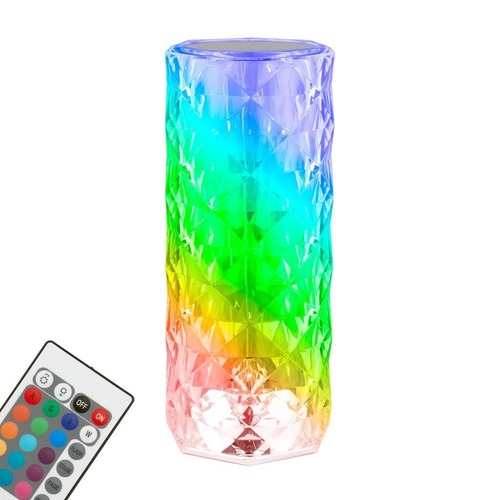 Na stůl - BRILO 7463010 LED nabíjecí stolní lampa, 21,5 cm, 2,3W, 65lm transparentní - BRILONER - foto 1