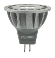GU4 - CEN K12XLED-300440 LED spot MAXILED 3W 12VDC/AC MR11 4000K 185Lm 30d 35x38mm IP20 - CENTURY