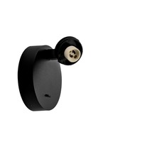 Bodová - IMPR 341350 Deko-Light svítidlo na čtení Can Tilt kulaté základna, 1x 7,5 W GU10, černá - LIGHT IMPRESSIONS