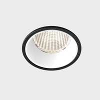 Kruhová - KHL K51100.03.RF.BK-WH.38.ST.8.30.D1 VERSUS zapuštěné svítidlo s rámečkem černá-bílá 15 W 3000K 1-10V - KOHL-Lighting