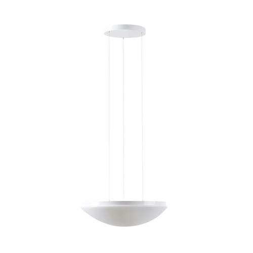 Kruhová - OS TIT68004 TITAN LE3 závěsné plastové svítidlo bílá IP40 3000 K 35W LED - OSMONT - foto 1