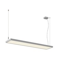 Vícečetná - LA 1007470 WORKLIGHT PRO 120 závěsné svítidlo, 120 cm, 4000 K, DALI, Touch, šedá - BIG WHITE (SLV)