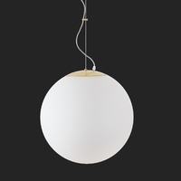Nouzové osvětlení - OS ADR72599 ADRIA L4 HP závěsné skleněné svítidlo mosaz leštěná / bílá IP40 4000 K 58W LED nouzové kombinované 3 h (původní kód OS 72599) - OSMONT