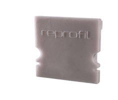 Krytky pro Al profily - IMPR 979111 Koncovka H-AU-02-15 šedá 21 mm 2 ks - LIGHT IMPRESSIONS