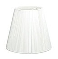 Stínidla, kryty, clony - FAN I-PRLM SINFONIA BCO Stínidlo PARALUME SINFONIA, bílá, pro E14, 14 x 14 x 15 cm - FANEUROPE