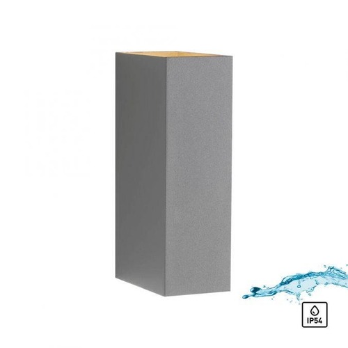 Nástěnná - PN 9467-15 BLOCK LED venkovní nástěnné svítidlo šedá IP54 3000K - PAUL NEUHAUS - foto 1