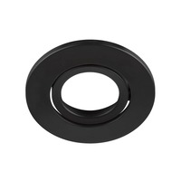 Pro zapuštěná svítidla - LA 1007091 UNIVERSAL DOWNLIGHT kryt pro downlight IP20, výkyvný, kulatý, černý - BIG WHITE (SLV)