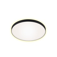 Kruhová - BRI 3443215 LED stropní svítidlo, pr. 35,5 cm, 18 W, černá-bílá (starý kód: BRI 3443-215) - BRILONER
