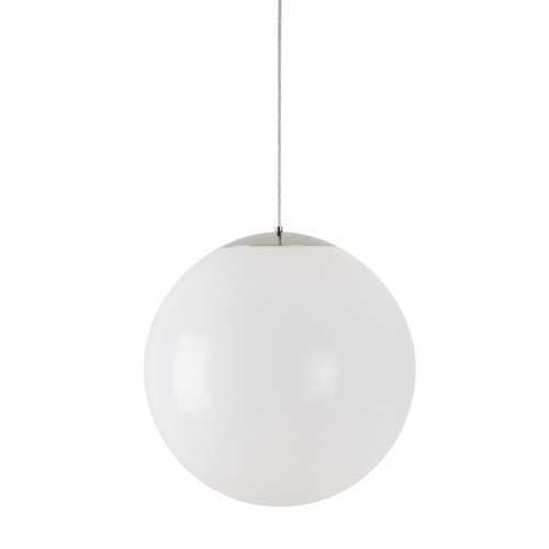 Koule - OS ISI63056 ISIS S4 PE HP závěsné plastové svítidlo nerez / bílá IP40 3000 K 59W LED - OSMONT - foto 1