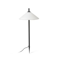 Zápichy - FARO 71575P-01 SAIGON šedá/bílá lampa se zápichem 1M R55 - FARO