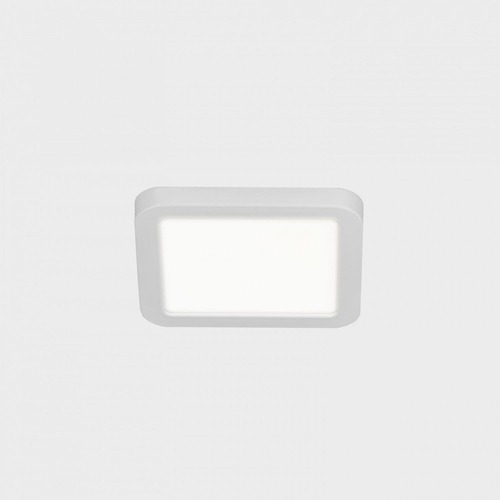 Hranatá - KHL K51705.02.RF.WH-WH.OP.ST.8.30.PU DISC SLIM SQ zapuštěné svítidlo s rámečkem bílá 12 W 3000K PUSH - KOHL-Lighting - foto 1