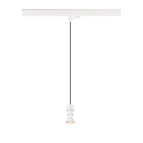 Svítidla - LA 1008211 PURI 2.0 Basic 3~ závěsné svítidlo, GU10, délka závěsu 200cm, 1x max. 6W, bílá - BIG WHITE (SLV) - foto 1
