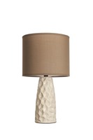 Stolní lampy dekorační - P 48353 Pauleen stolní lampa Fancy Sculpt E14 max. 20W taupe/krémová - PAULMANN