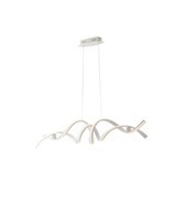 Dekorativní - FAN LED-MYSTRAL-S Závěsné svítidlo LED MYSTRAL bílá 60 W 7480 lm 4000 K 115 x 30 x 124 cm - FANEUROPE