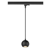 Svítidla - LA 1008170 LIGHT EYE® 90 3~ závěsné svítidlo, GU10, délka závěsu 150cm, 1x max. 6W, matně černé - BIG WHITE (SLV)