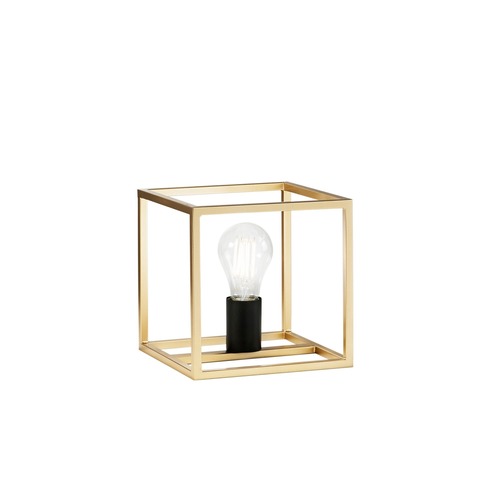Stolní lampy dekorační - FAN I-KIMERA-L1 Stolní lampa Lumetto Kimera, černá/zlatá, 1 x E27, 20 x 20 x 22,5 cm - FANEUROPE - foto 1