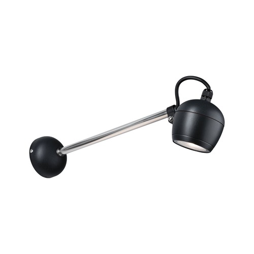 Nástěnná - P 94778 Venkovní nástěnné svítidlo Kikolo IP65 90mm 3000K 8W 230V 60° antracit hliník/umělá hmota - PAULMANN - foto 1