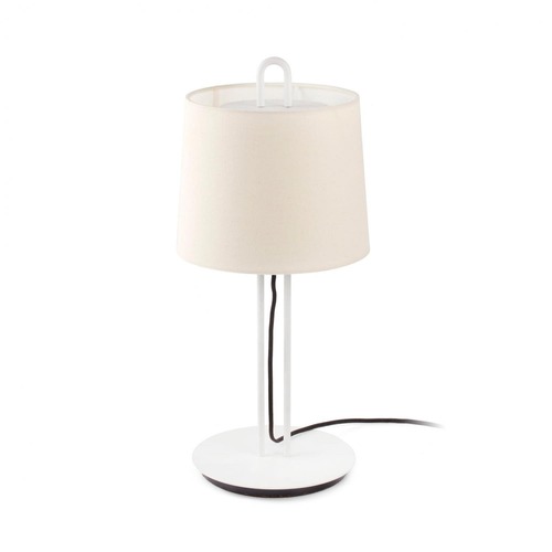 Stolní lampy dekorační - FARO 24034-05 MONTREAL bílá/béžová stolní lampa - FARO - foto 1