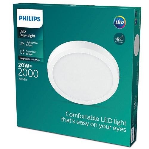 Kruhová - PH 8719514328754 LED Stropní přisazené svítidlo Philips Magneos 8719514328754 20W 2000lm 2700K IP20 28,6cm kulaté bílé - PHILIPS (929002661431) - foto 1