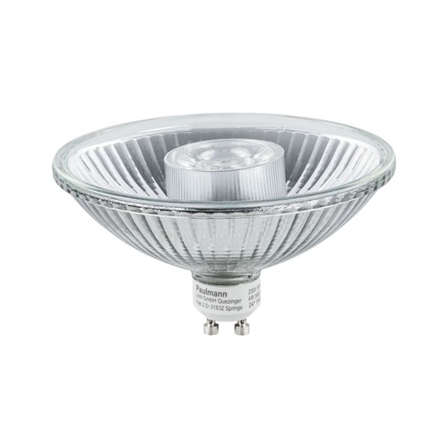 GU10/GZ10 - P 28901 LED reflektor GU10 230V 6,5W 2700K stmívatelné stříbrná - PAULMANN - foto 1