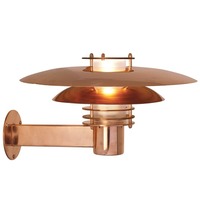 Nástěnná - NOR 24381030 Venkovní nástěnné svítidlo Phoenix 1x16W E27 měď Satinated - NORDLUX