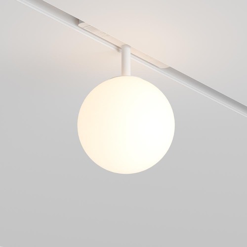 Lištové Magnetic Maytoni Exility - M TR038-2-5W3K-W-1 Svítidlo pro kolejnicový systém Luna 3000K 5W teplá bílá bílá sklo 330lm Exility - MAYTONI - foto 1