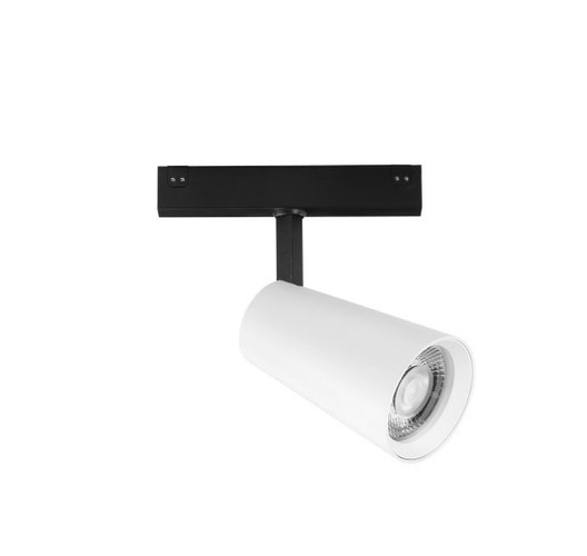Lištové INTEC 48V - FAN DAVINCI-TEMA-W-20M Systém 48 V - reflektor Davinci Tema, bílý, LED, 20 W, 1930 lm, 4000 K, 16,1 x 19,7 x 8 cm - FANEUROPE - foto 1