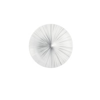 Plafoniéry - FAN I-AGORA-PL40 LED stropní svítidlo Agora, bílé/stříbrné, 24 W, 2460 lm, CCT, 40 x 6,5 cm - FANEUROPE