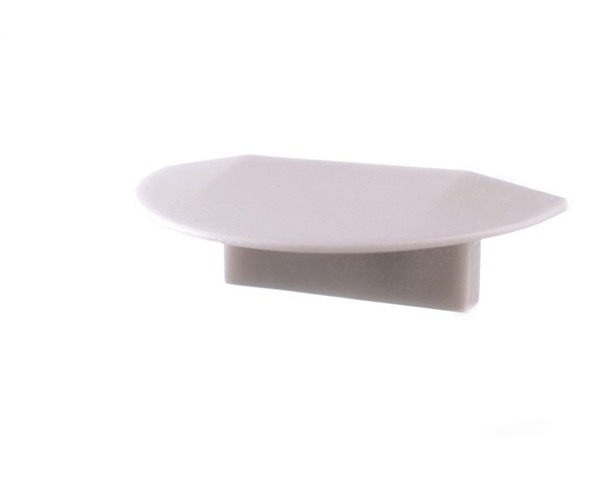 Krytky pro Al profily - IMPR 978081 Koncovka P-ET-01-08 šedá 23 mm 2 ks - LIGHT IMPRESSIONS - foto 1