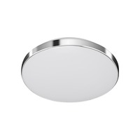 Kruhová - TF 318408TF TELEFUNKEN LED stropní svítidlo s čidlem, pr. 29 cm, 16 W, bílé-chrom - BRILONER
