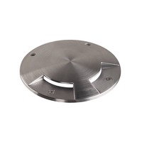 Příslušenství - LA 1001254 Kryt BIG PLOT, 2 vývody, ušlechtilá ocel 316 - BIG WHITE (SLV)