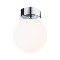 Kruhová - P 71065 Selection Bathroom LED stropní svítidlo Gove IP44 3000K 230V 9W chrom/satén - PAULMANN