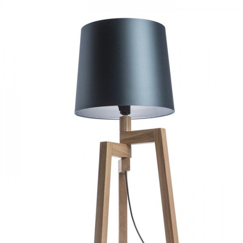 Stínidla, kryty, clony - RED R11581 CONNY 35/30 stojanové stínidlo Monaco petrolejová / stříbrné PVC max. 23W - RED - DESIGN RENDL - foto 1