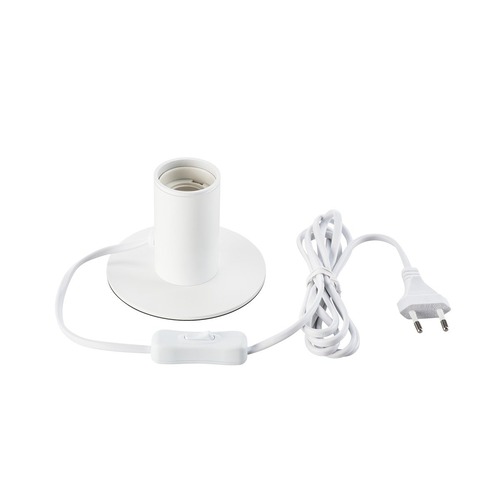 Stolní lampy dekorační - LA 1001677 Vnitřní stolní lampa FITU TL bílá, E27, max. 10W - BIG WHITE (SLV) - foto 1