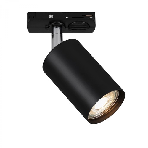 Lištové Briloner 230V - BRILO 8005015 LED spot GU10 lištový systém 230V – vysokonapěťový, 13,8cm, otočný/nastavitelný, černý - BRILO - foto 1