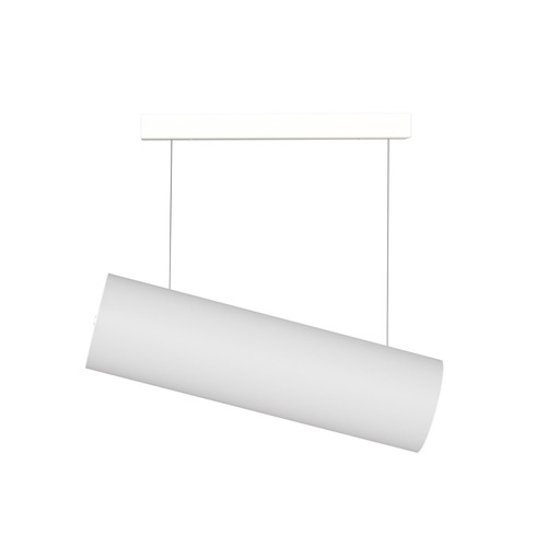 Válec - OS KUM70485 KUMA LE3 závěsné skleněné svítidlo bílá IP20 3000 K 31W LED - OSMONT - foto 1