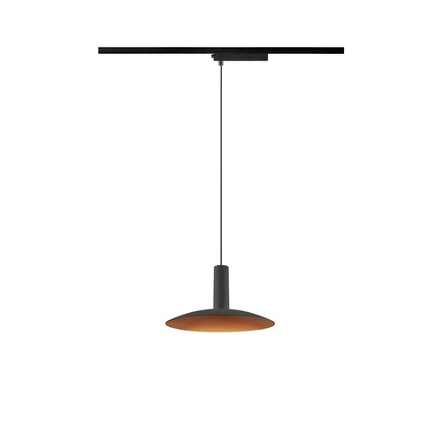 Svítidla - LA 1010798 LALU® SET 1~ závěsné svítidlo, základna LED, ELYPSE 22, PHASE, délka závěsu 200 cm, 2700/3000 K, 40°, černá - BIG WHITE (SLV) - foto 1