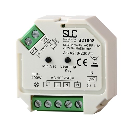 Stmívače - SLC S21008 SLC RF to Trailing Edge AC Controller 1x1,5A - TLG - foto 1