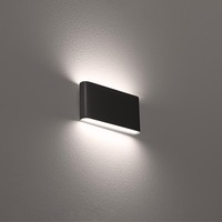 Nástěnná - CEN FRMN-129000 Nástěnné LED svítidlo FORMA 12W CCT černé - CENTURY